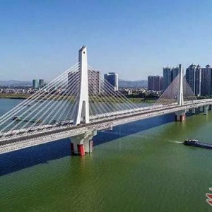 龍鳳和鳴，歐維姆纜索支座承起清遠洲心大橋