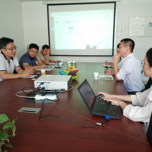 中鐵大橋局科學研究院有限公司領導蒞臨北京安信卓越信息科技有限公司指導交流 ... ...