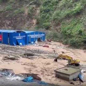 四川路橋集團通報金陽洪災處置進展：事發時工地內有201人