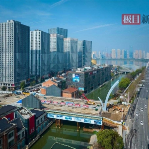 武漢地鐵環(huán)線(xiàn)12號(hào)線(xiàn)關(guān)鍵性工程迎來(lái)新突破，3733噸楚河漢街歌笛橋“飛”去又回來(lái) ...