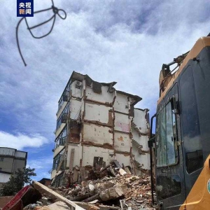 1人不幸遇難！江西南昌一居民樓坍塌