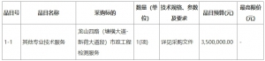 龍山四路（塘橫大道-新荷大道段）市政工程檢測、監(jiān)測服務(wù)招標(biāo)公告 ...