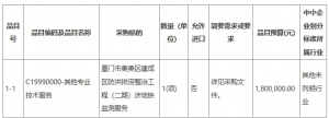 廈門市集美區(qū)建成區(qū)防洪排澇整治工程（二期）涉地鐵監(jiān)測服務(wù)公開招標(biāo)招標(biāo)公告 ...