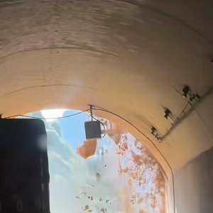 廣西憑祥一隧道口發生山體滑坡